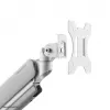 Neomounts DS70-450WH1 Βραχίονας οθόνης 17-42 inch - γκάζι - Topfix - 180°-Stopp