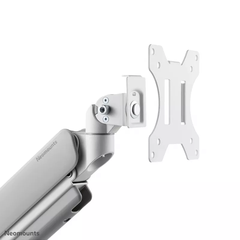 Neomounts DS70-450WH1 Βραχίονας οθόνης 17-42 inch - γκάζι - Topfix - 180°-Stopp