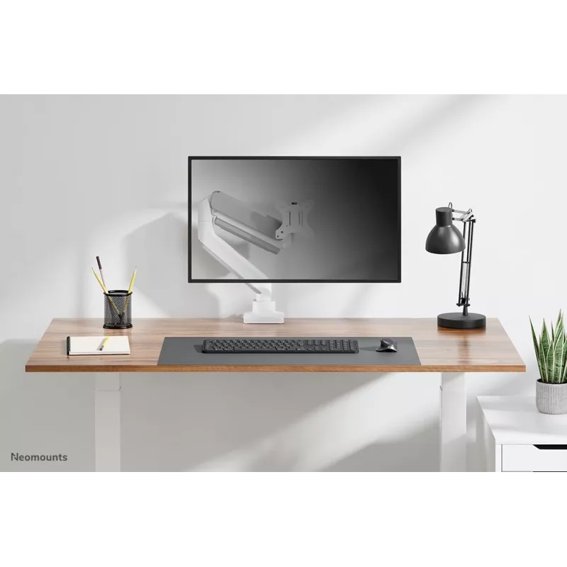 Neomounts DS70-450WH1 Βραχίονας οθόνης 17-42 inch - γκάζι - Topfix - 180°-Stopp