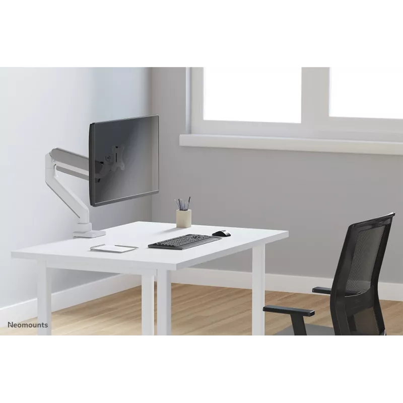 Neomounts DS70-450WH1 Βραχίονας οθόνης 17-42 inch - γκάζι - Topfix - 180°-Stopp