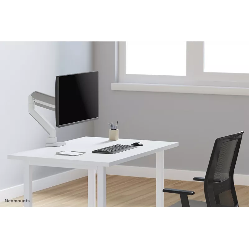 Neomounts DS70-450WH1 Βραχίονας οθόνης 17-42 inch - γκάζι - Topfix - 180°-Stopp