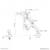 Neomounts DS70-450WH1 Βραχίονας οθόνης 17-42 inch - γκάζι - Topfix - 180°-Stopp