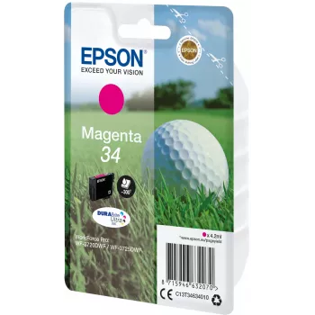 Μελανοδοχείο Epson 34 Ματζέντα 300 σελίδες C13T34634010