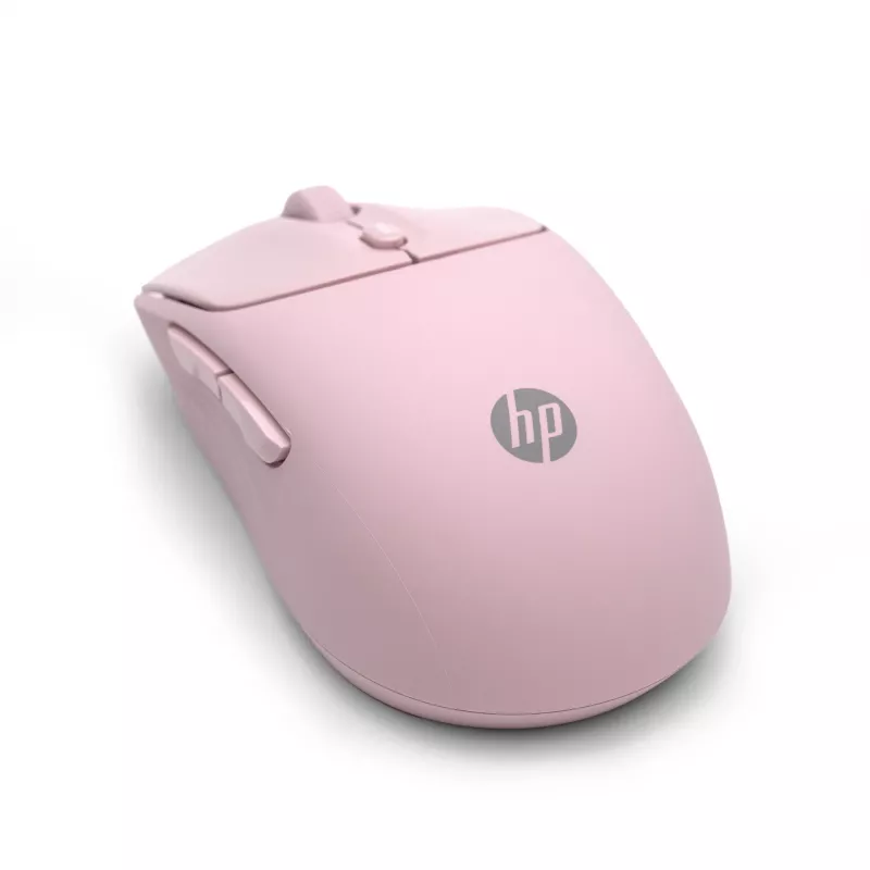 HP 400 Αθόρυβο Ροζ Ασύρματο Ποντίκι, αμφίχειρο, RF Wireless + Bluetooth, 6000 DPI, Ροζ