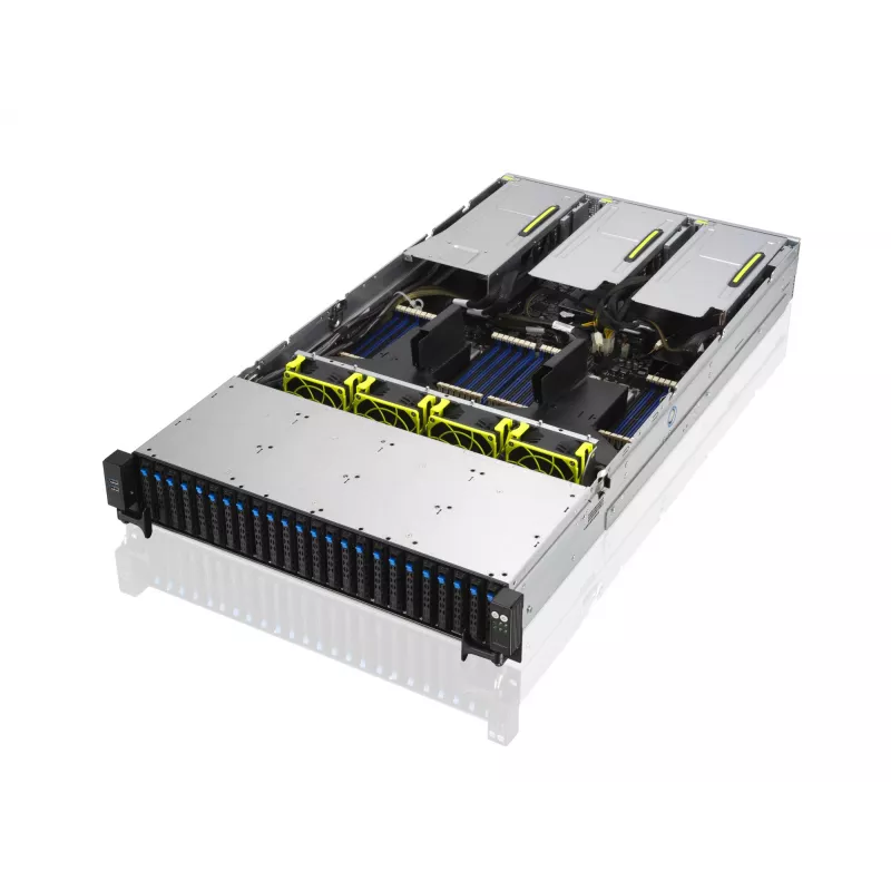 Κουτί Υπολογιστή ASUS RS720A-E11-RS24U Rack (2U) Ασημί