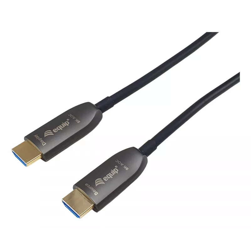 Equip 119424 Καλώδιο HDMI 150 m HDMI Type-A (Standard) Μαύρο
