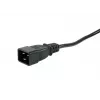 Equip 333319 Μονάδα διανομής ισχύος (PDU) 6 έξοδοι AC 1U Μαύρο