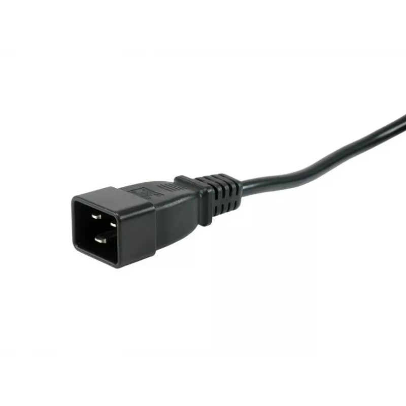 Equip 333319 Μονάδα διανομής ισχύος (PDU) 6 έξοδοι AC 1U Μαύρο