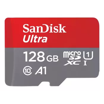 WESTERN DIGITAL SanDisk Ultra micro SDXC 128GB plus Προσαρμογέας SD 140 MB/s A1 Class 10 UHS-I – Συσκευασία 2 τεμ.