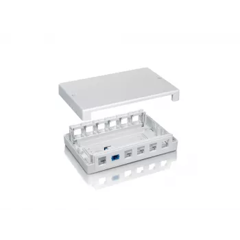 Επιτοίχιο κουτί υποδοχών Keystone 12 Θέσεων Equip 125460