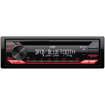 JVC KD-DB622BT Ραδιοφωνικός δέκτης αυτοκινήτου Μαύρο 200 W Bluetooth