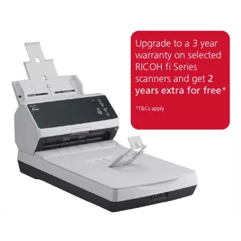 Ricoh fi-8250 ADF + Σαρωτής μεμονωμένων φύλλων 600 x 600 DPI A4 Μαύρο, Γκρι
