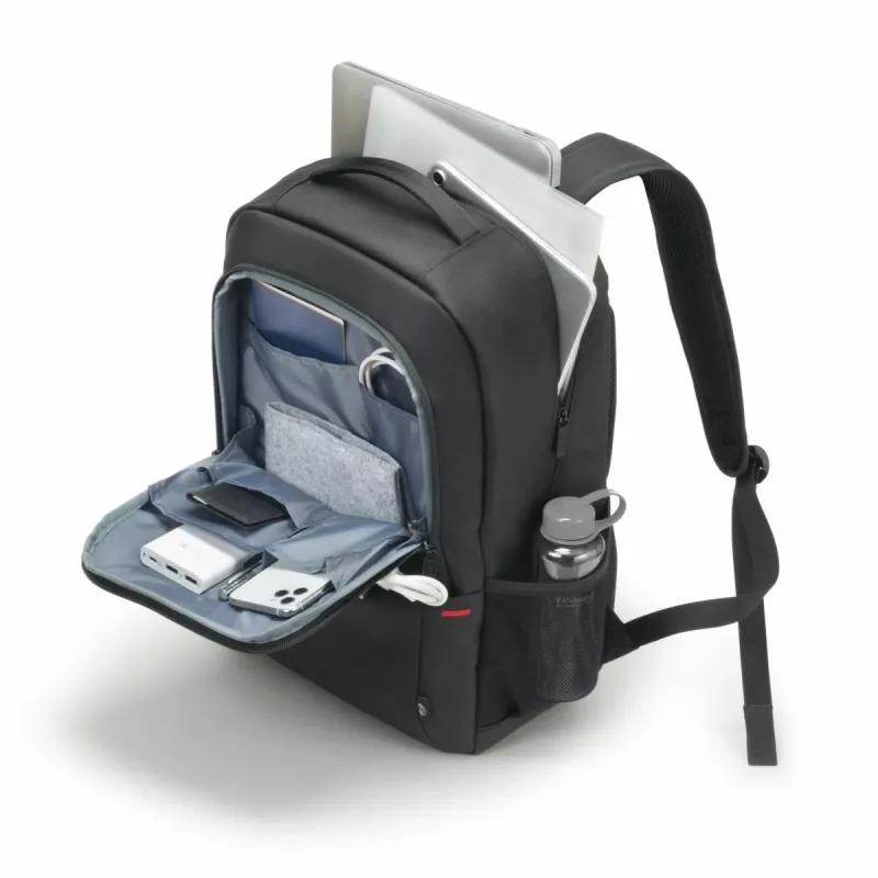 DICOTA Eco Backpack Plus Base – Θήκη notebook 13-15,6 ιντσών – Μαύρο / 300d Rpet Πολυεστέρας