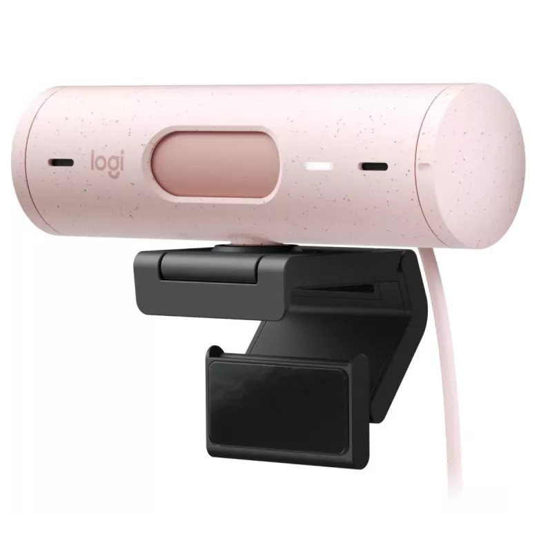 LOGITECH Brio 500 Full HD Webcam Ροζ