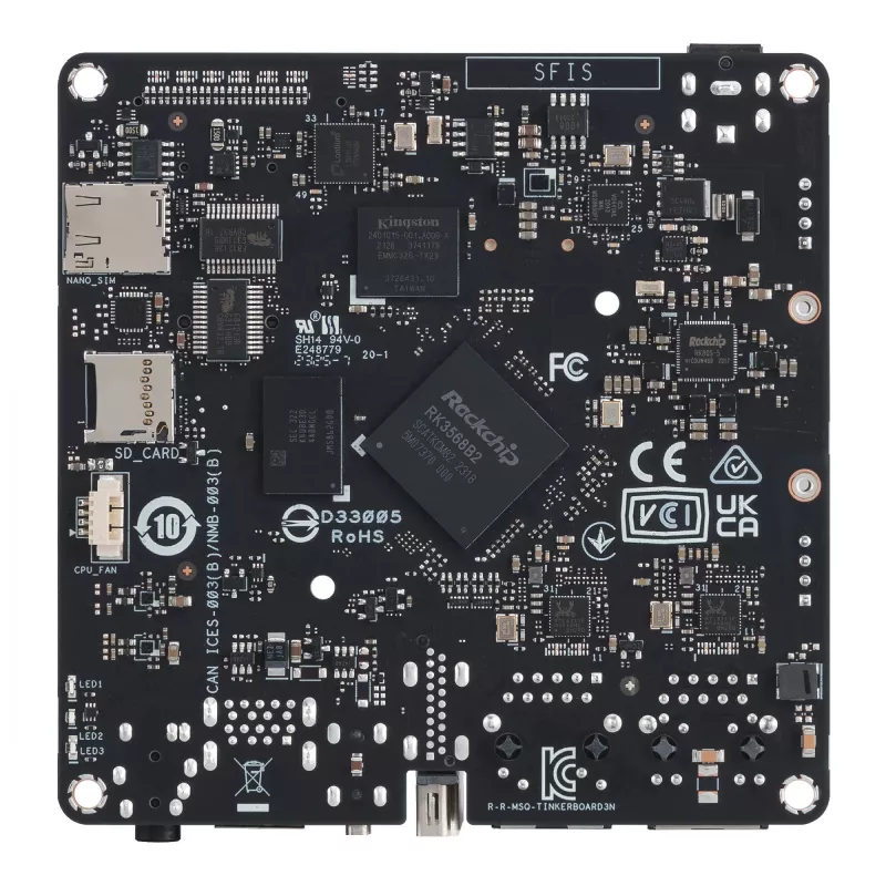 ASUS Tinker Board 3N Πλακέτα ανάπτυξης Rockchip RK3568