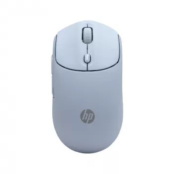 HP 400 Αθόρυβο μπλε ασύρματο ποντίκι, αμφίχειρο, RF Wireless + Bluetooth, 6000 DPI, Μπλε