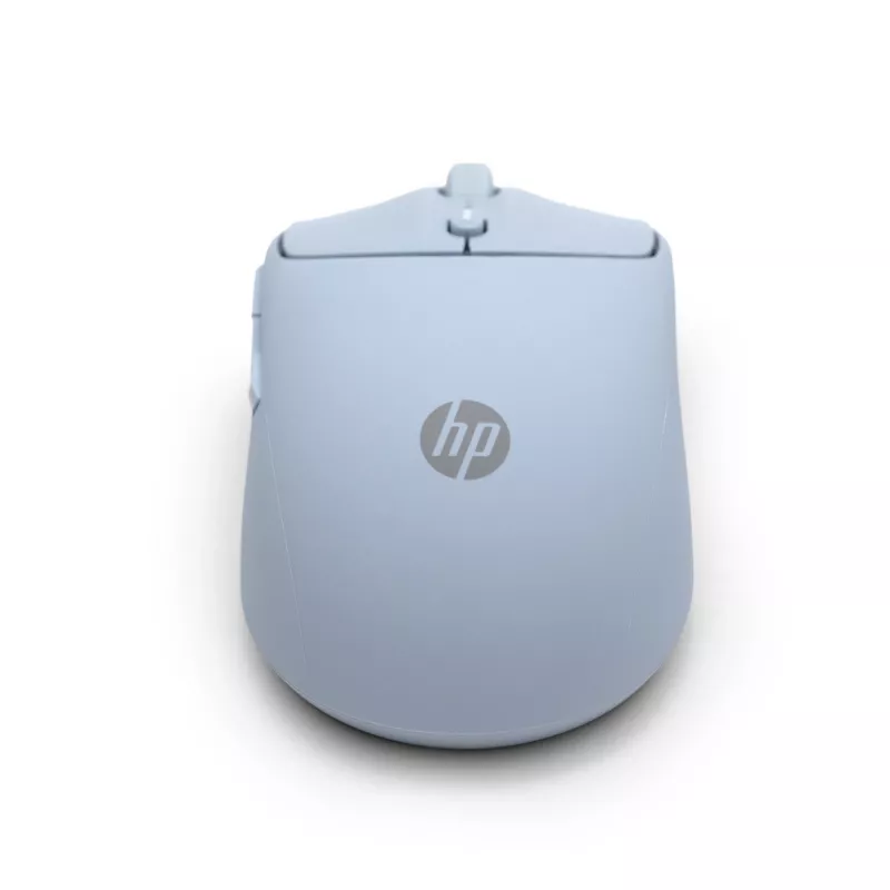 HP 400 Αθόρυβο μπλε ασύρματο ποντίκι, αμφίχειρο, RF Wireless + Bluetooth, 6000 DPI, Μπλε