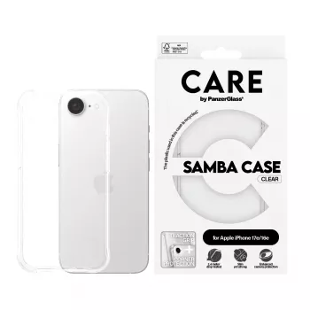 Θήκη PanzerGlass CARE by μοντέρνα θήκη Samba Διάφανη iPhone 16e