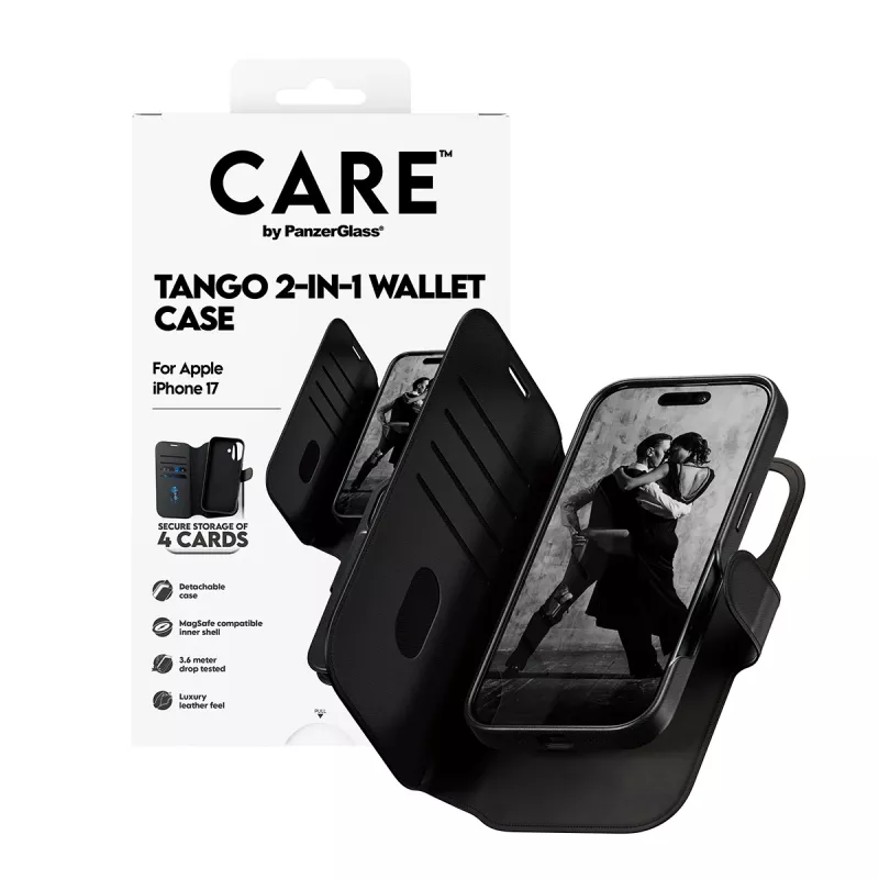 Θήκη πορτοφόλι PanzerGlass CARE™ by ® Tango 2-in-1 με MagSafe iPhone 17