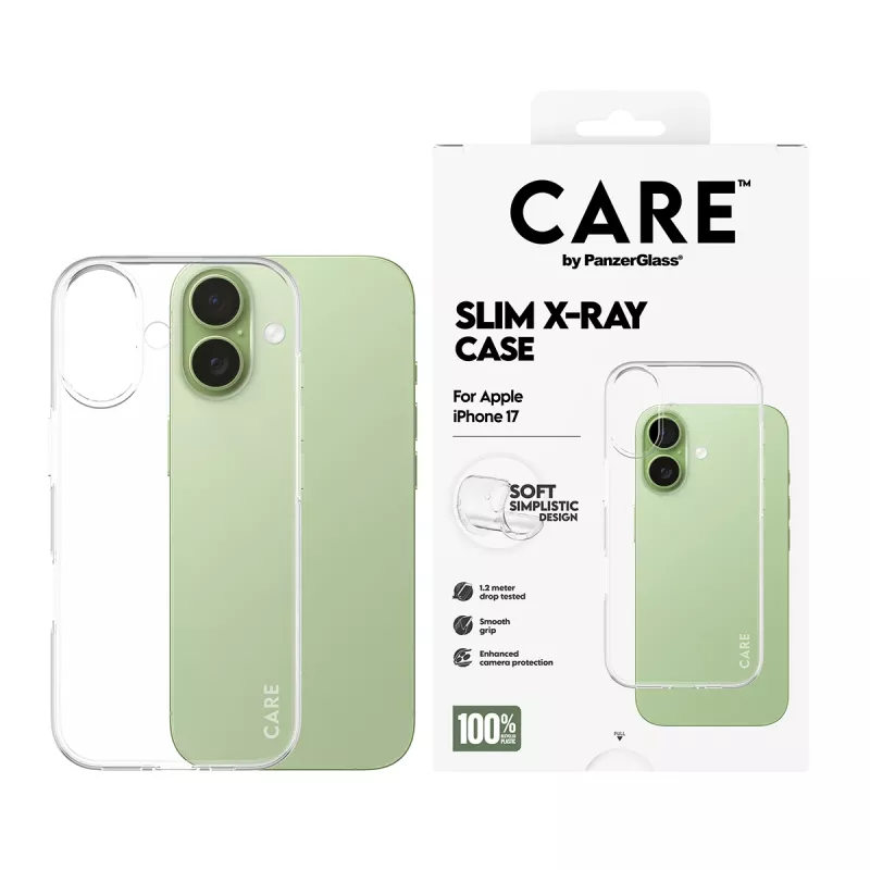 Θήκη κινητού PanzerGlass μοντέρνα θήκη διαφανής X-Ray Soft Basic για iPhone 17