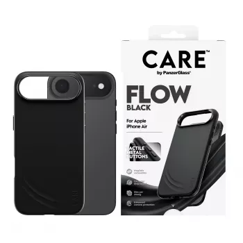 Θήκη προστασίας PanzerGlass CARE™ Flow Case μαύρη με MagSafe για iPhone Air