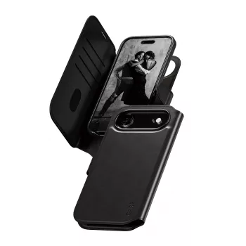Θήκη πορτοφόλι PanzerGlass CARE Tango 2-in-1 με MagSafe για iPhone Air — μαύρη