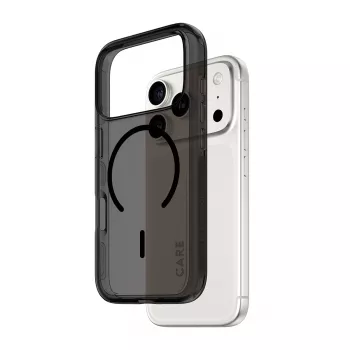 Θήκη προστασίας PanzerGlass CARE™ Urban Explorer Smokey με μαύρο MagSafe για iPhone 17 Pro (TPU, μαύρη)