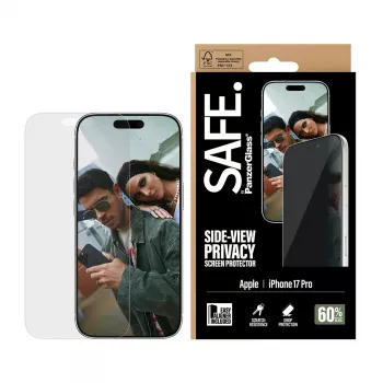Προστασία οθόνης PanzerGlass SAFE. by ® 2-Way Privacy iPhone 17 Pro | Ultra-Wide Fit με EasyAligner