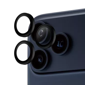 Προστασία φακού κάμερας PanzerGlass ® Hoops® μαύρο iPhone 17 Pro | iPhone 17 Pro Max | iPhone 16 Pro | 16 Pro Max