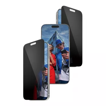 Προστασία οθόνης PanzerGlass 2-Way Privacy για iPhone 17 Pro Max — σκληρυμένο γυαλί, Ultra-Wide Fit, FASTFIT
