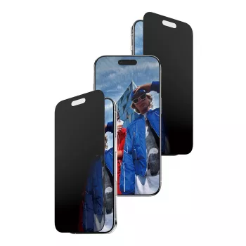 Προστασία οθόνης PanzerGlass Privacy για iPhone Air — σκληρυμένο γυαλί, ultra-wide fit, φίλτρο απορρήτου, FASTFIT