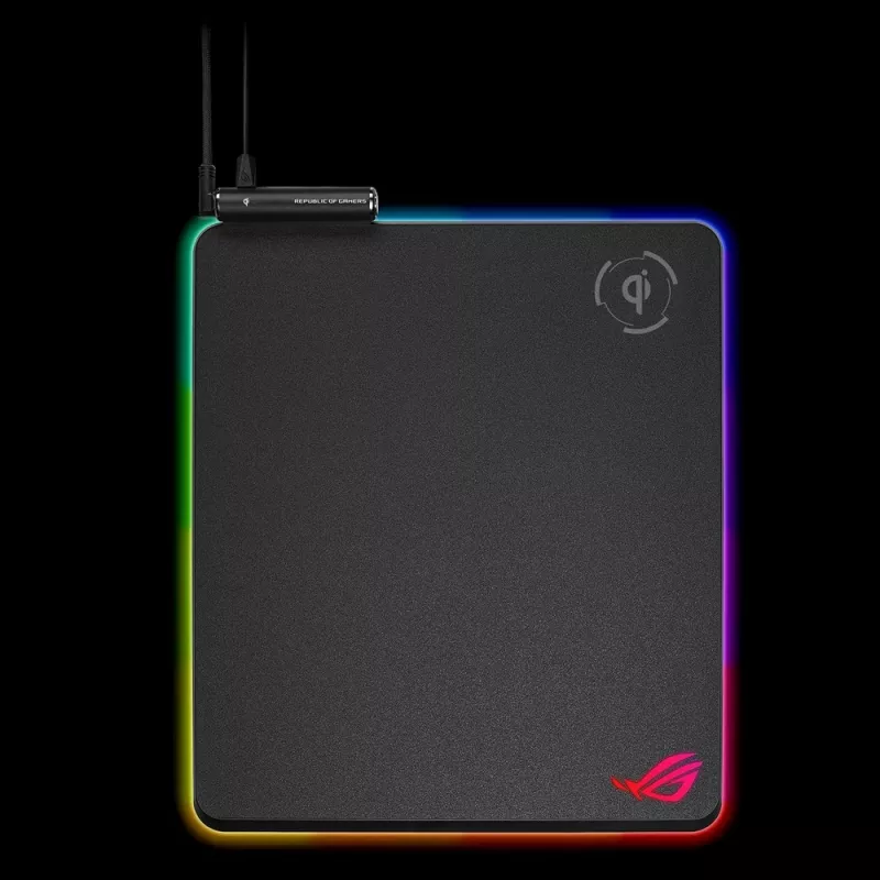 ASUS ROG Balteus Qi gaming mouse pad μαύρο