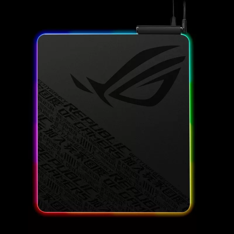 ASUS ROG Balteus Qi gaming mouse pad μαύρο