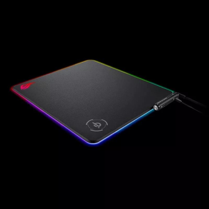 ASUS ROG Balteus Qi gaming mouse pad μαύρο
