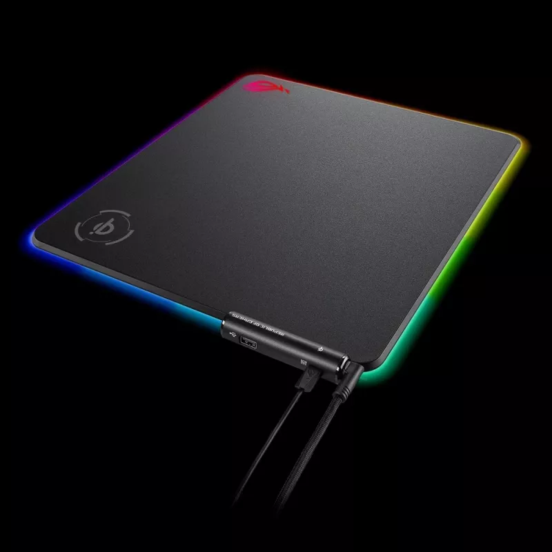 ASUS ROG Balteus Qi gaming mouse pad μαύρο