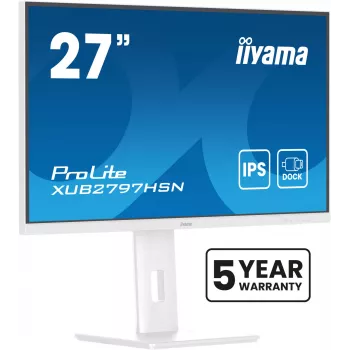 Οθόνη υπολογιστή iiyama ProLite XUB2797HSN-W2 68,6 cm (27 ίντσες) 1920 x 1080 Pixel Full HD LED Λευκό