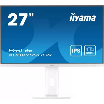 Οθόνη υπολογιστή iiyama ProLite XUB2797HSN-W2 68,6 cm (27 ίντσες) 1920 x 1080 Pixel Full HD LED Λευκό