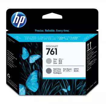 HP 761 CH647A DesignJet κεφαλή εκτύπωσης, inkjet, γκρι/σκούρο γκρι, για DesignJet T7100, T7200