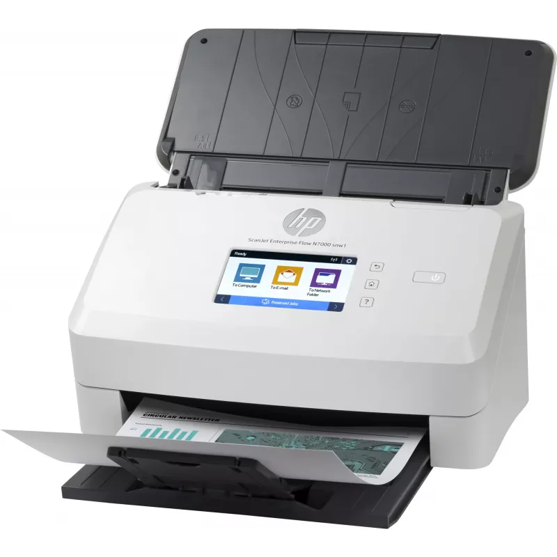 Σαρωτής με τροφοδότη HP Scanjet Enterprise Flow N7000 600 x 600 DPI A4 Λευκό