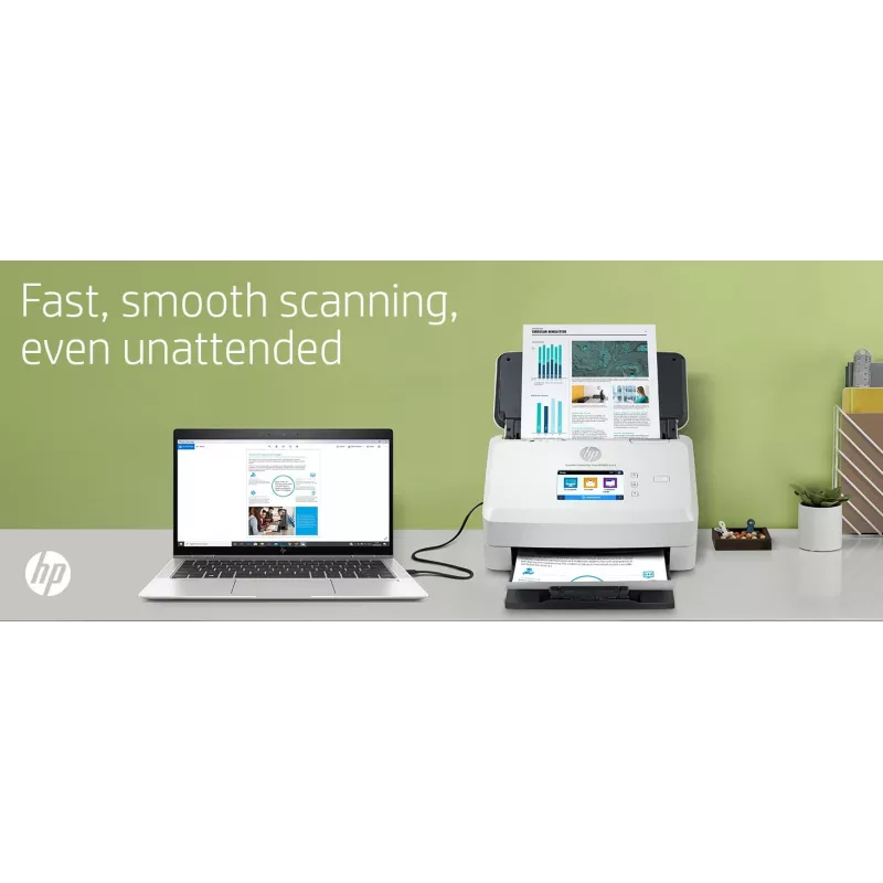 Σαρωτής με τροφοδότη HP Scanjet Enterprise Flow N7000 600 x 600 DPI A4 Λευκό