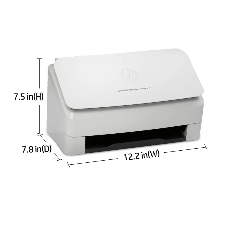 Σαρωτής με τροφοδότη HP Scanjet Enterprise Flow N7000 600 x 600 DPI A4 Λευκό