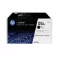 HP 05A Συσκευασία 2 τεμ. Γνήσιες κασέτες τόνερ LaserJet, 4600 σελίδες, Μαύρο, 2 τεμ.