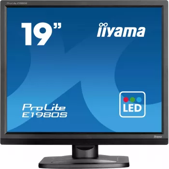 iiyama ProLite E1980S-B1 Οθόνη υπολογιστή 48,3 cm (19 ίντσες) 1280 x 1024 pixel VGA LED Μαύρη