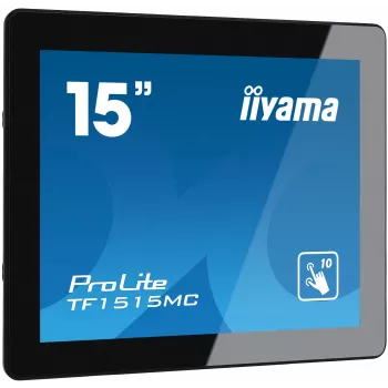 iiyama TF1515MC-B2 Οθόνη υπολογιστή 38,1 cm (15 ίντσες) 1024 x 768 pixel XGA LED Οθόνη αφής Μαύρη