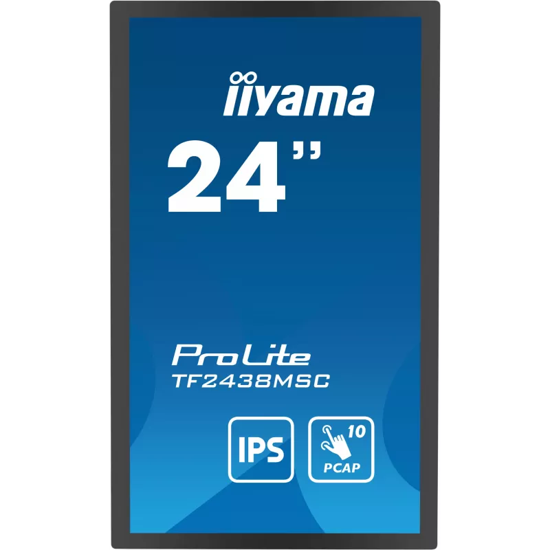 Οθόνη υπολογιστή iiyama TF2438MSC-B1 60,5 cm (23,8 inch) 1920 x 1080 Pixel Full HD LED Touchscreen μαύρο