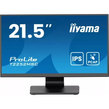 Οθόνη υπολογιστή iiyama ProLite T2252MSC-B2AG 54,6 cm (21,5 inch) 1920 x 1080 Pixel Full HD LCD Touchscreen μαύρο