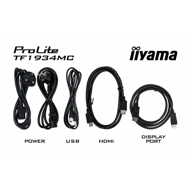 Οθόνη υπολογιστή iiyama ProLite TF1934MC-B7X 48,3 cm (19 inch) 1280 x 1024 Pixel SXGA LED Touchscreen μαύρο