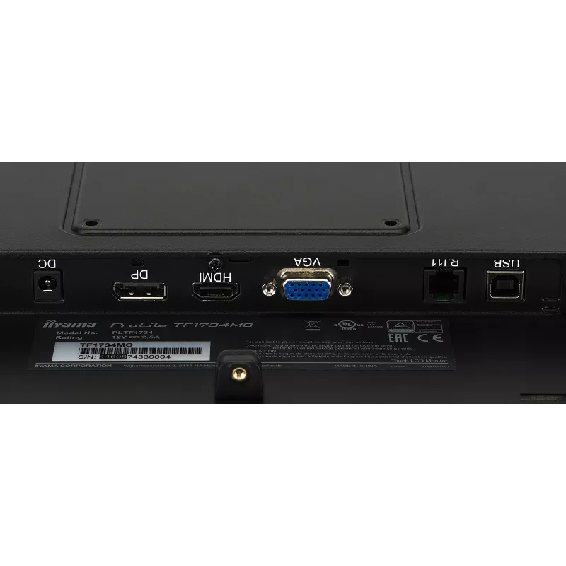 Οθόνη υπολογιστή iiyama TF1734MC-B7X 43,2 cm (17 inch) 1280 x 1024 Pixel SXGA LED Touchscreen μαύρο