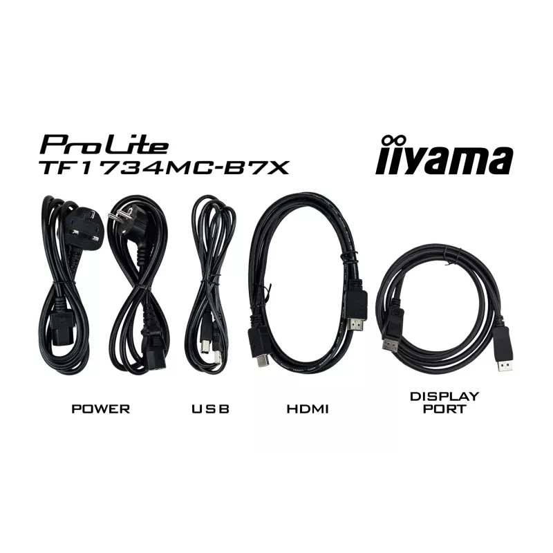 Οθόνη υπολογιστή iiyama TF1734MC-B7X 43,2 cm (17 inch) 1280 x 1024 Pixel SXGA LED Touchscreen μαύρο