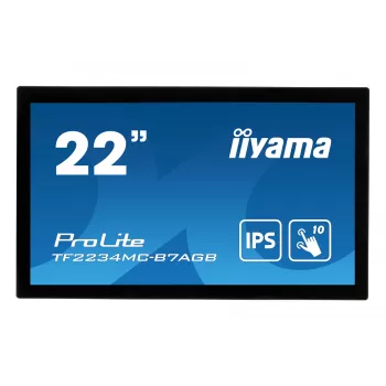 Οθόνη υπολογιστή iiyama ProLite TF2234MC-B7AGB 54,6 cm (21,5 inch) 1920 x 1080 Pixel Full HD LED Touchscreen Multi-User μαύρο